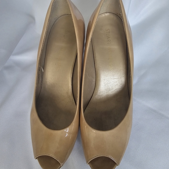 Stuart Weitzman Patent Leather Wedge Heel. Size 9m. - Picture 4 of 7